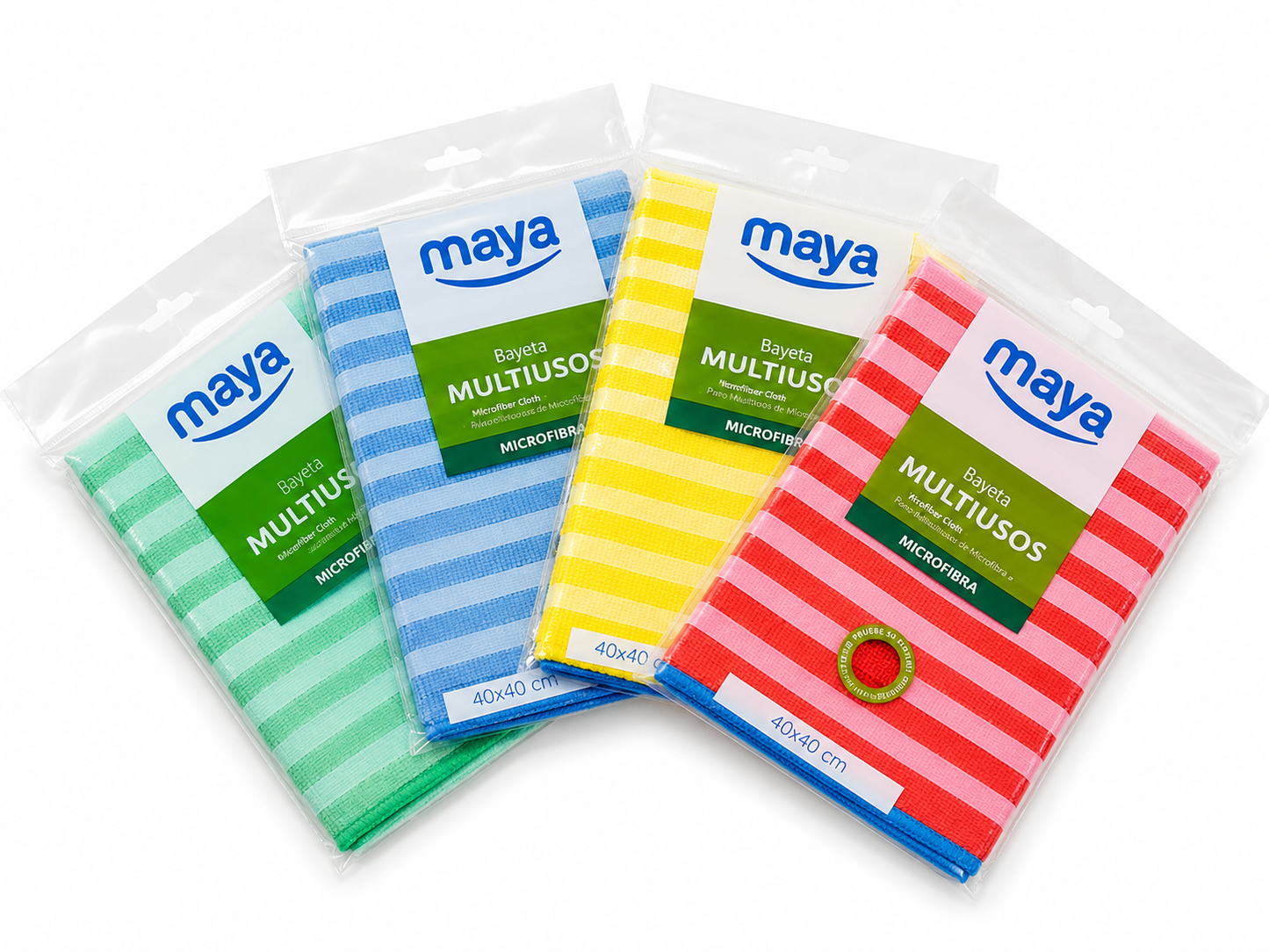 Bayeta multiusos de microfibra 200g 40X40cm