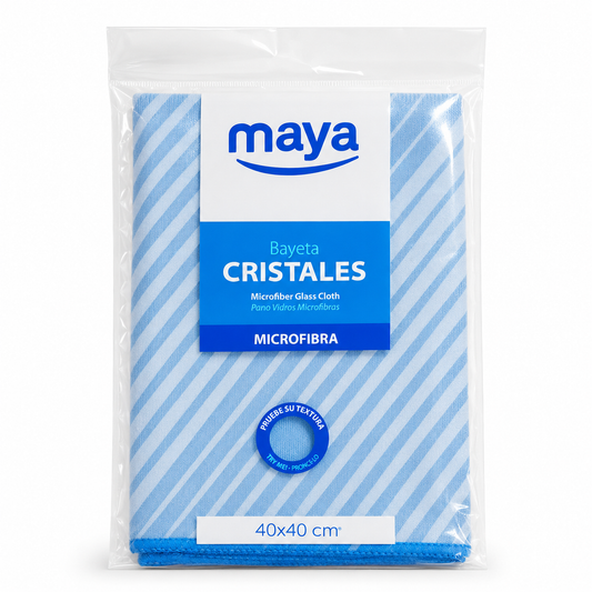 Bayeta de microfibra para cristales 40X40cm