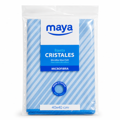 Bayeta de microfibra para cristales 40X40cm