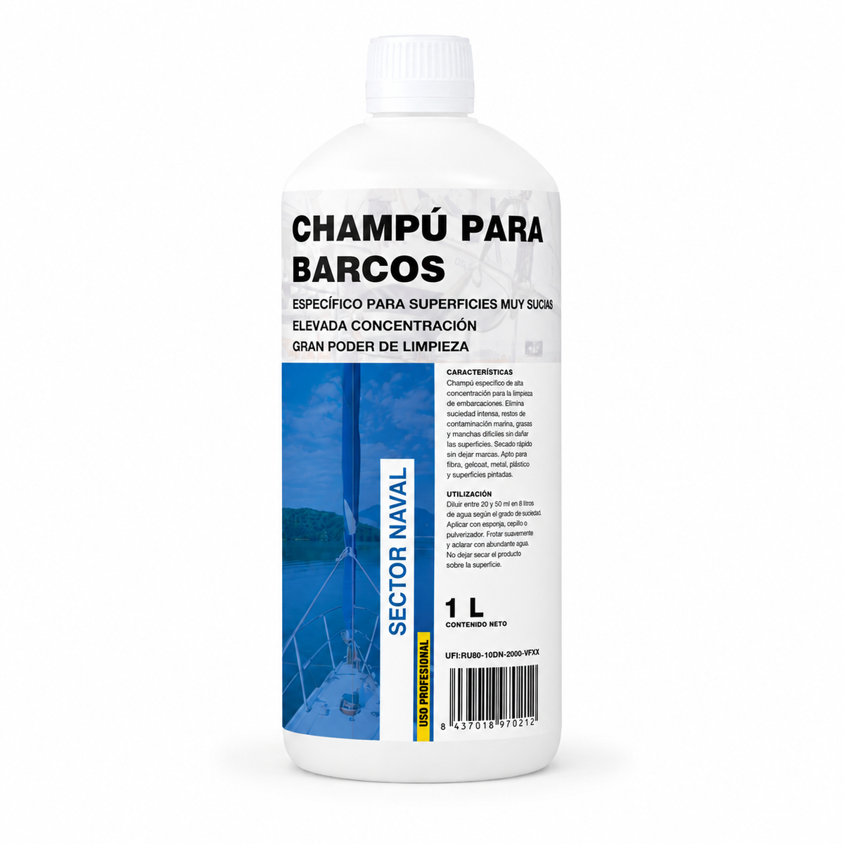 Champú para barcos 1 l.