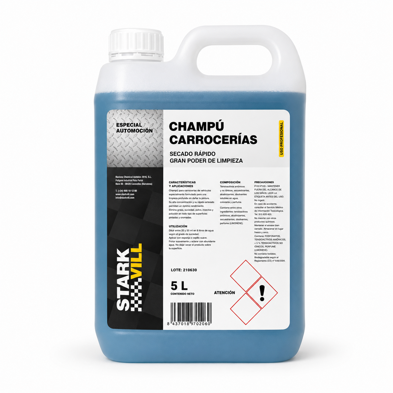 Champú carrocerías 5 l.