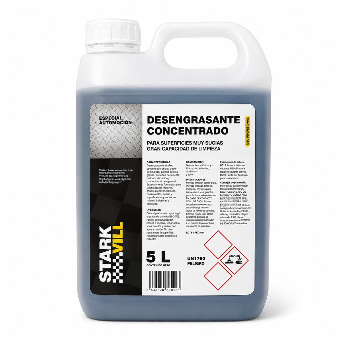 Desengrasante concentrado 5 l.