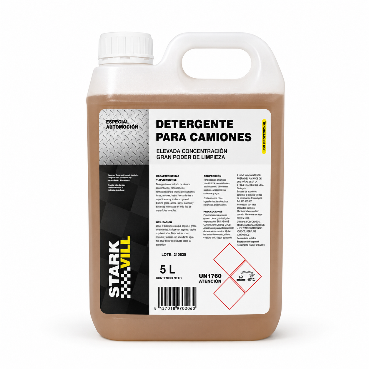 Detergente camiones 5 l.