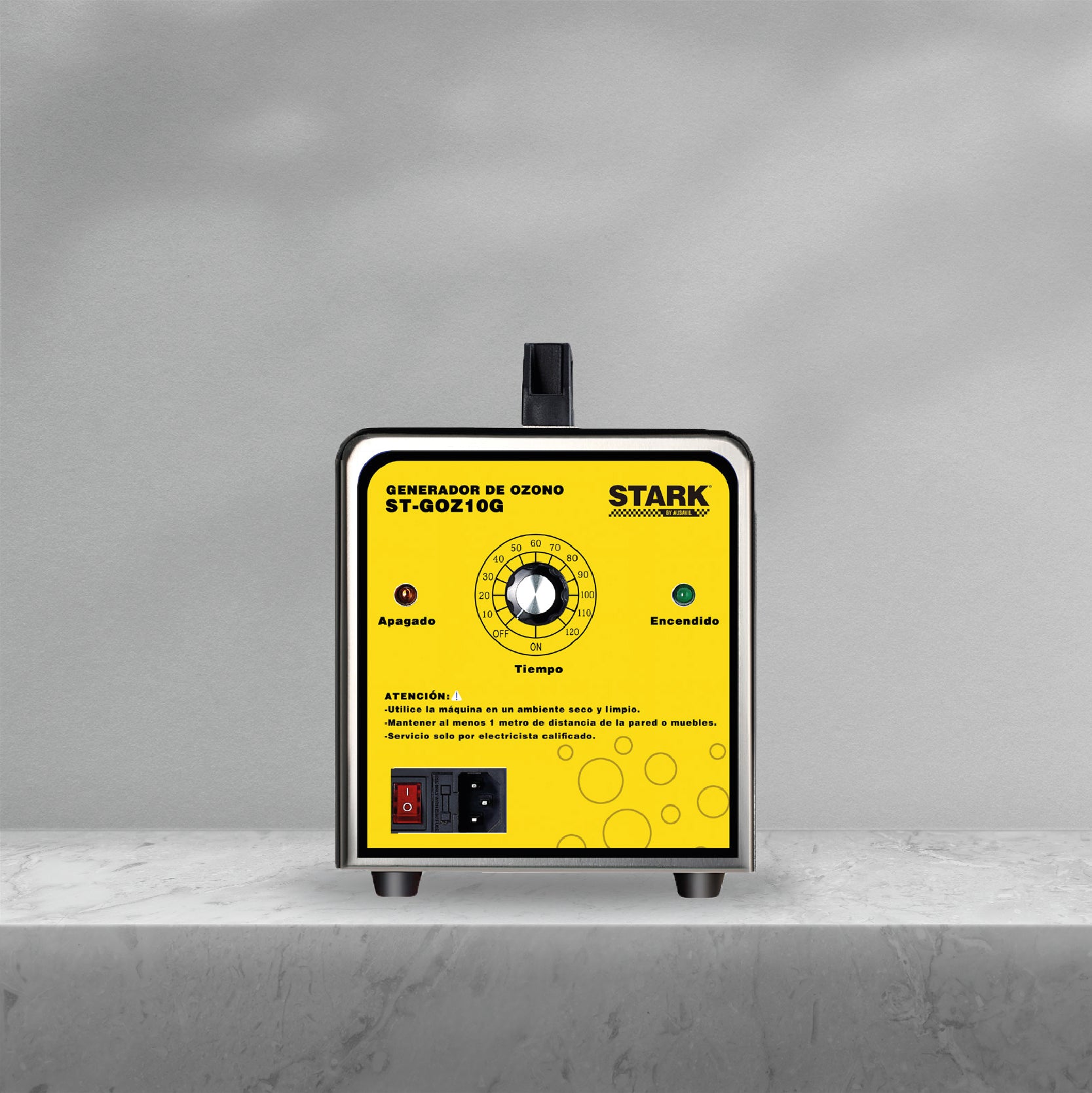 Generador ozono para desinfección 10.000 mg. - 150w