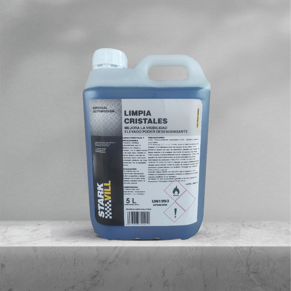 Limpia cristales 5 l.