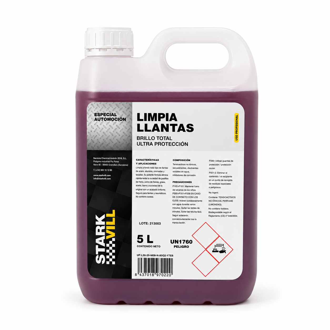 Limpia llantas 5 l.