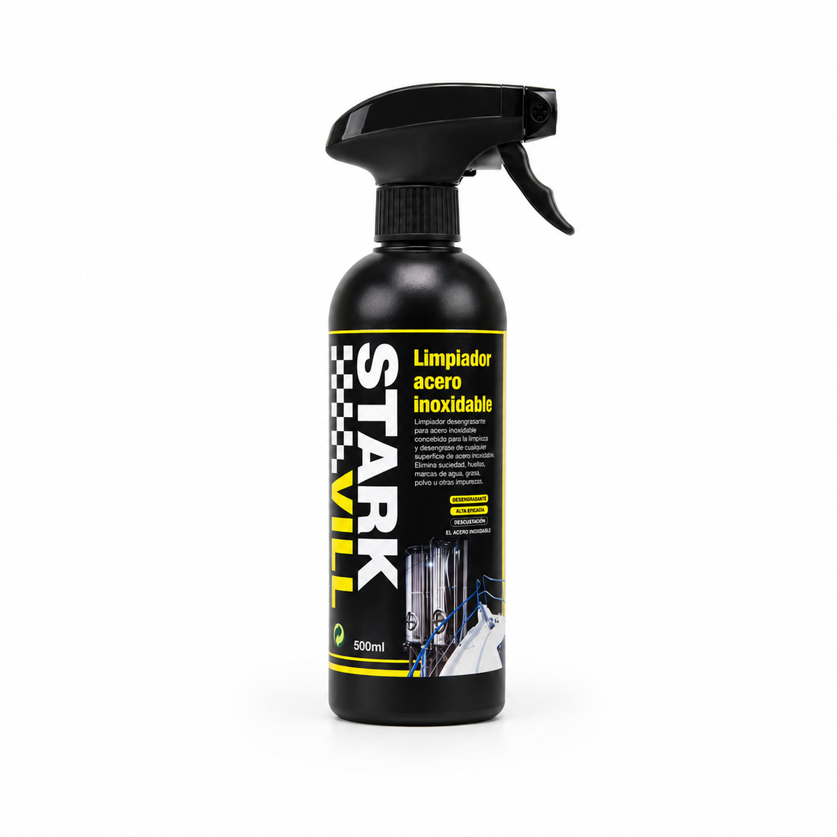 Limpiador acero inox 500 ml.
