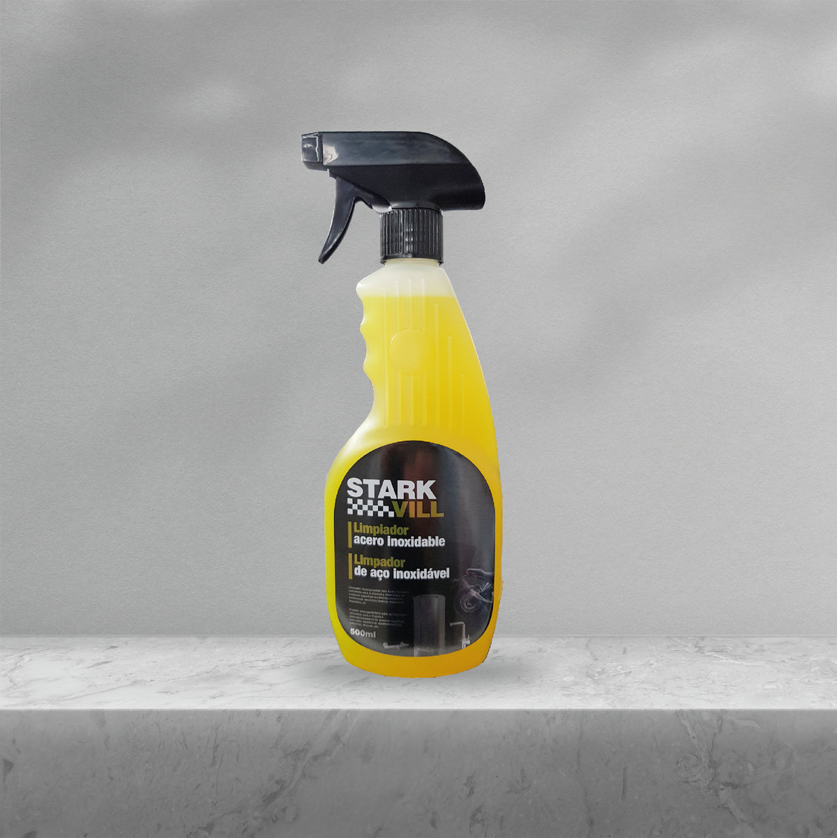 Limpiador acero inox 500 ml.