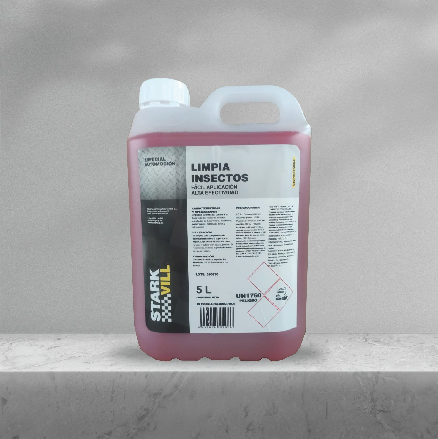 Limpia insectos 5 l.